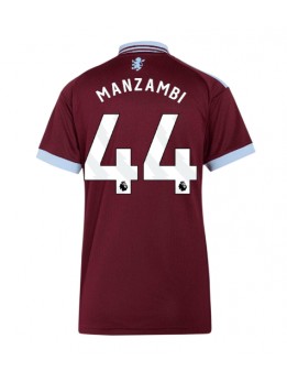 Aston Villa Johan Manzambi #44 Replika Hemmakläder Dam 2026-27 Kortärmad